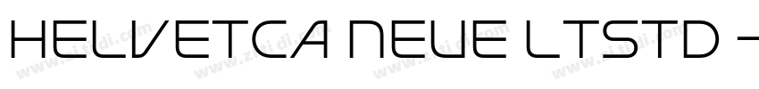 helvetca neue LTStd 字体转换